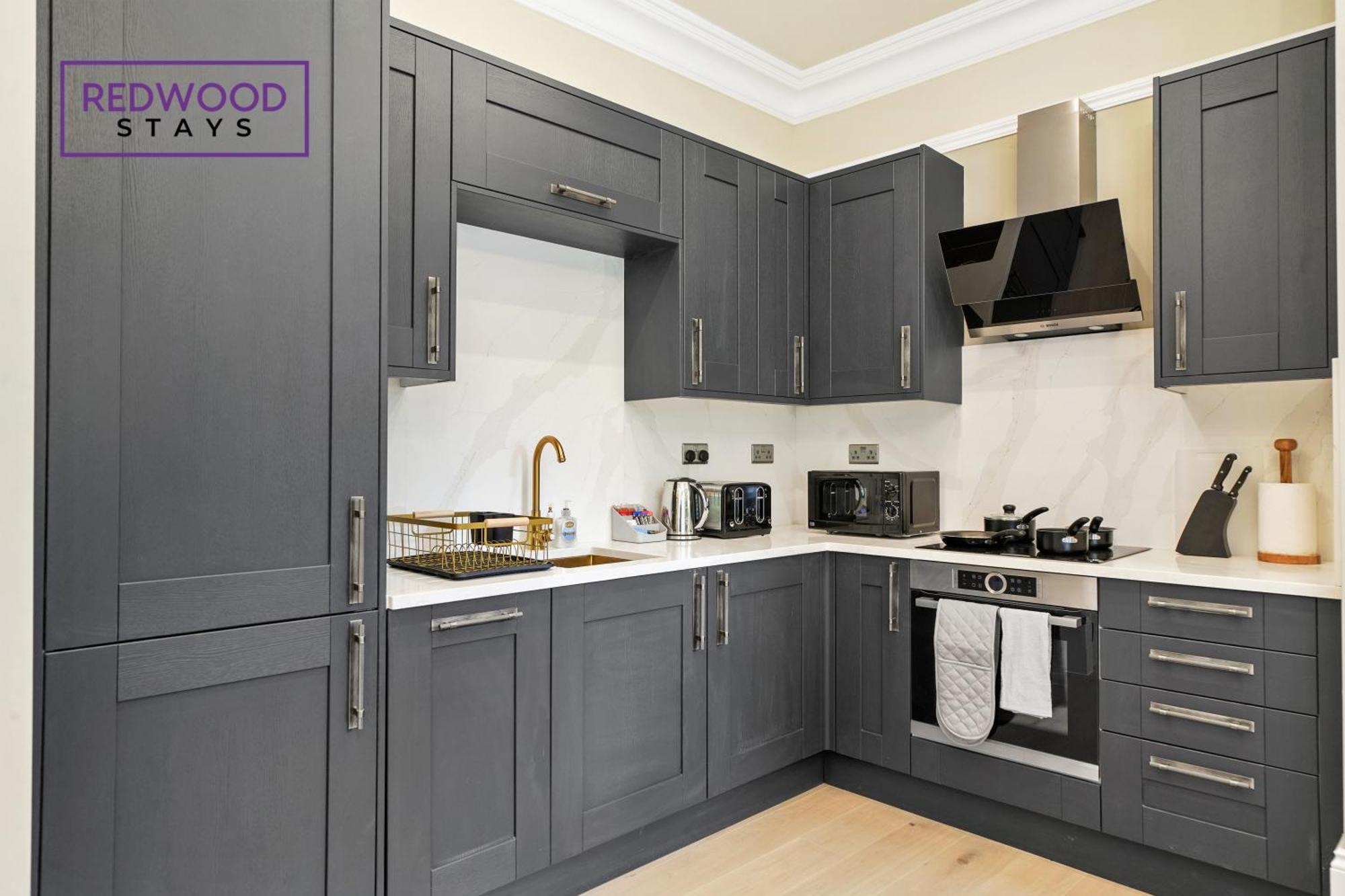 Top Quality 2 Bed 1 Bath Apartments For Contractors By Redwood Stays Reading Buitenkant foto