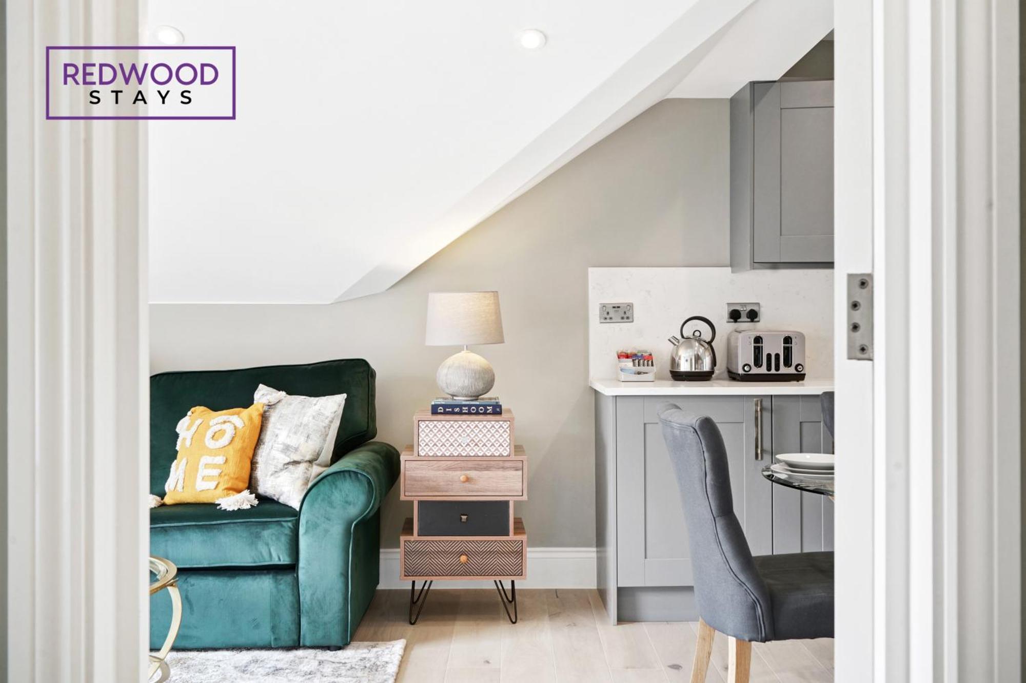 Top Quality 2 Bed 1 Bath Apartments For Contractors By Redwood Stays Reading Buitenkant foto