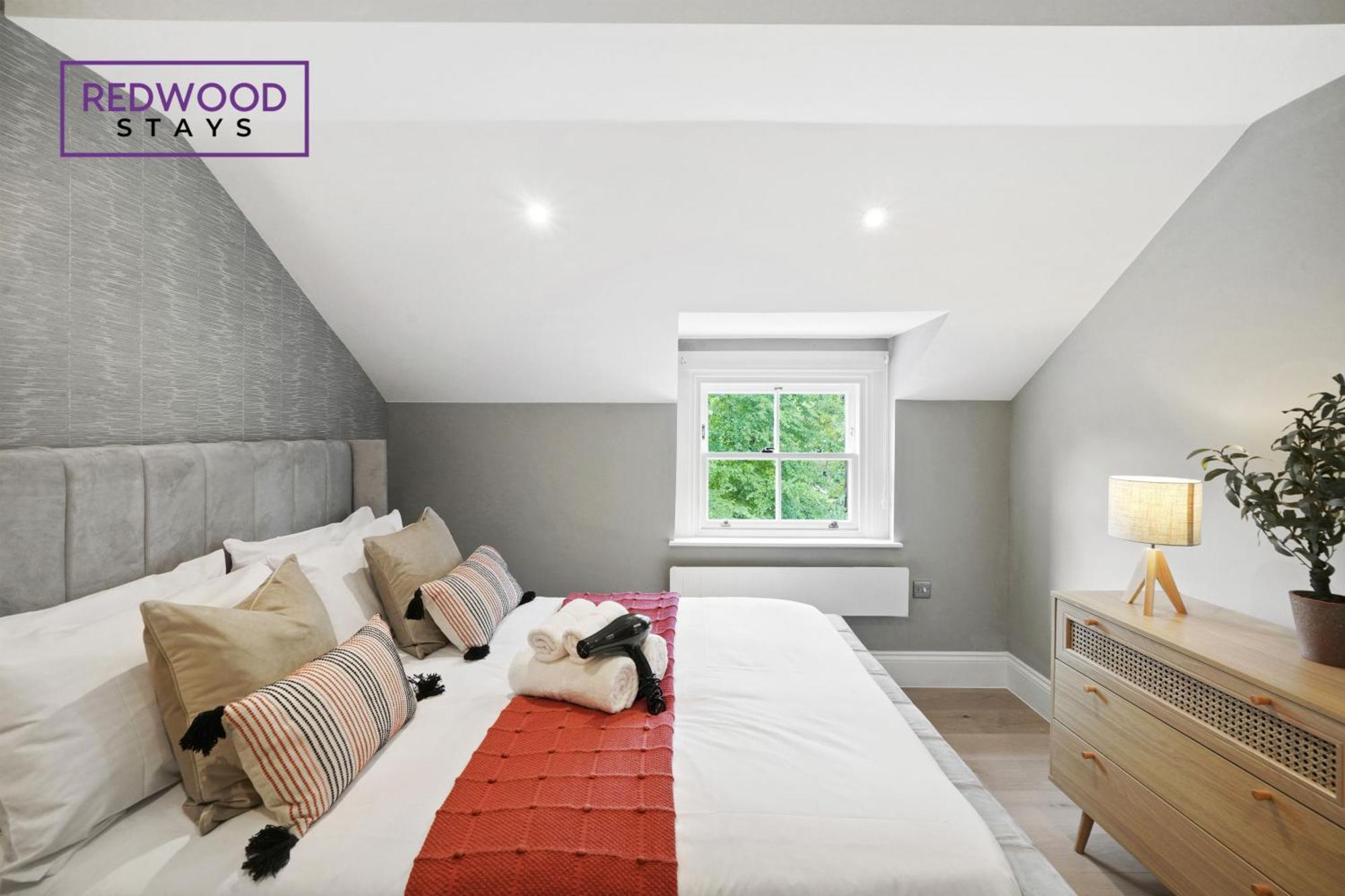 Top Quality 2 Bed 1 Bath Apartments For Contractors By Redwood Stays Reading Buitenkant foto