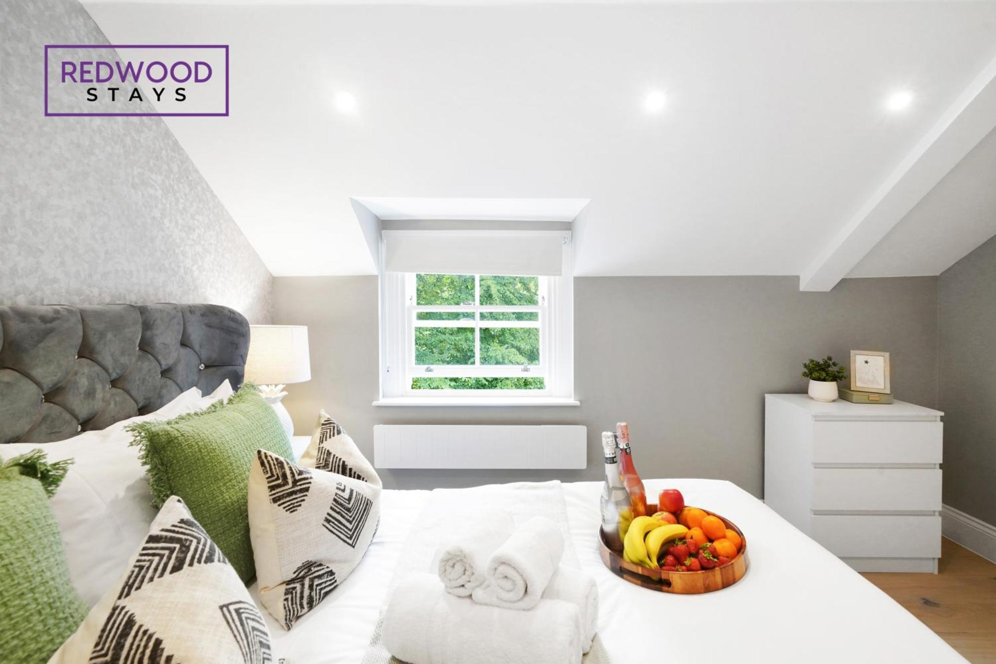 Top Quality 2 Bed 1 Bath Apartments For Contractors By Redwood Stays Reading Buitenkant foto
