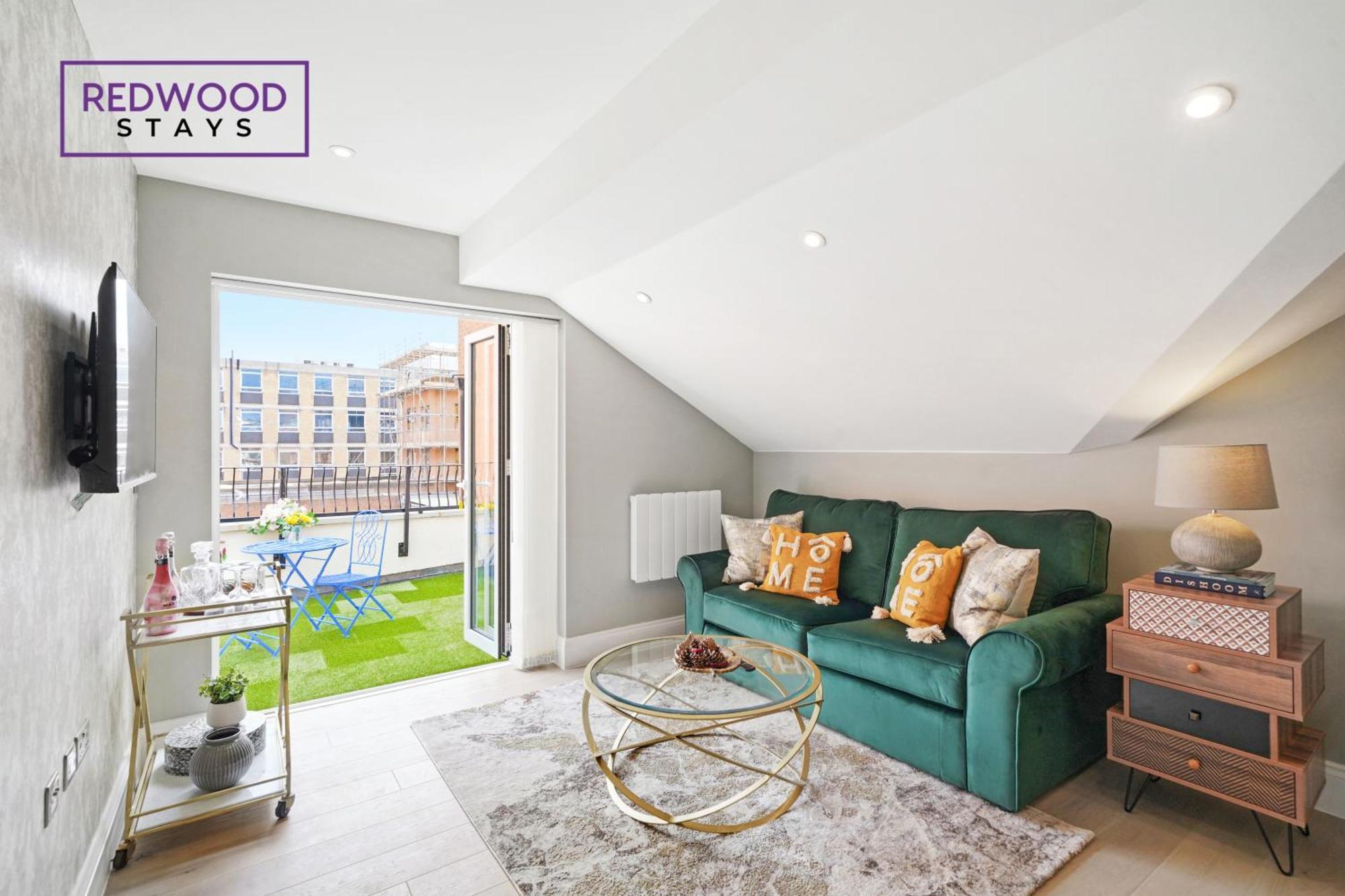 Top Quality 2 Bed 1 Bath Apartments For Contractors By Redwood Stays Reading Buitenkant foto