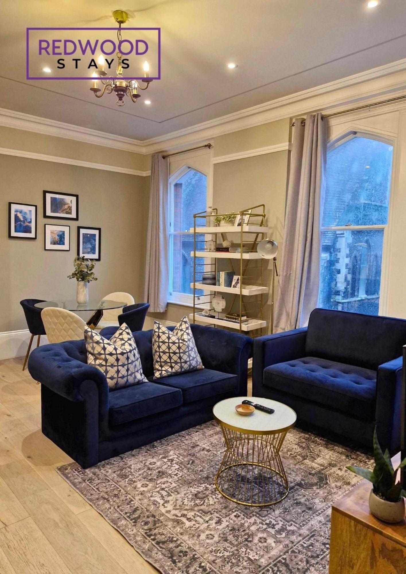 Top Quality 2 Bed 1 Bath Apartments For Contractors By Redwood Stays Reading Buitenkant foto