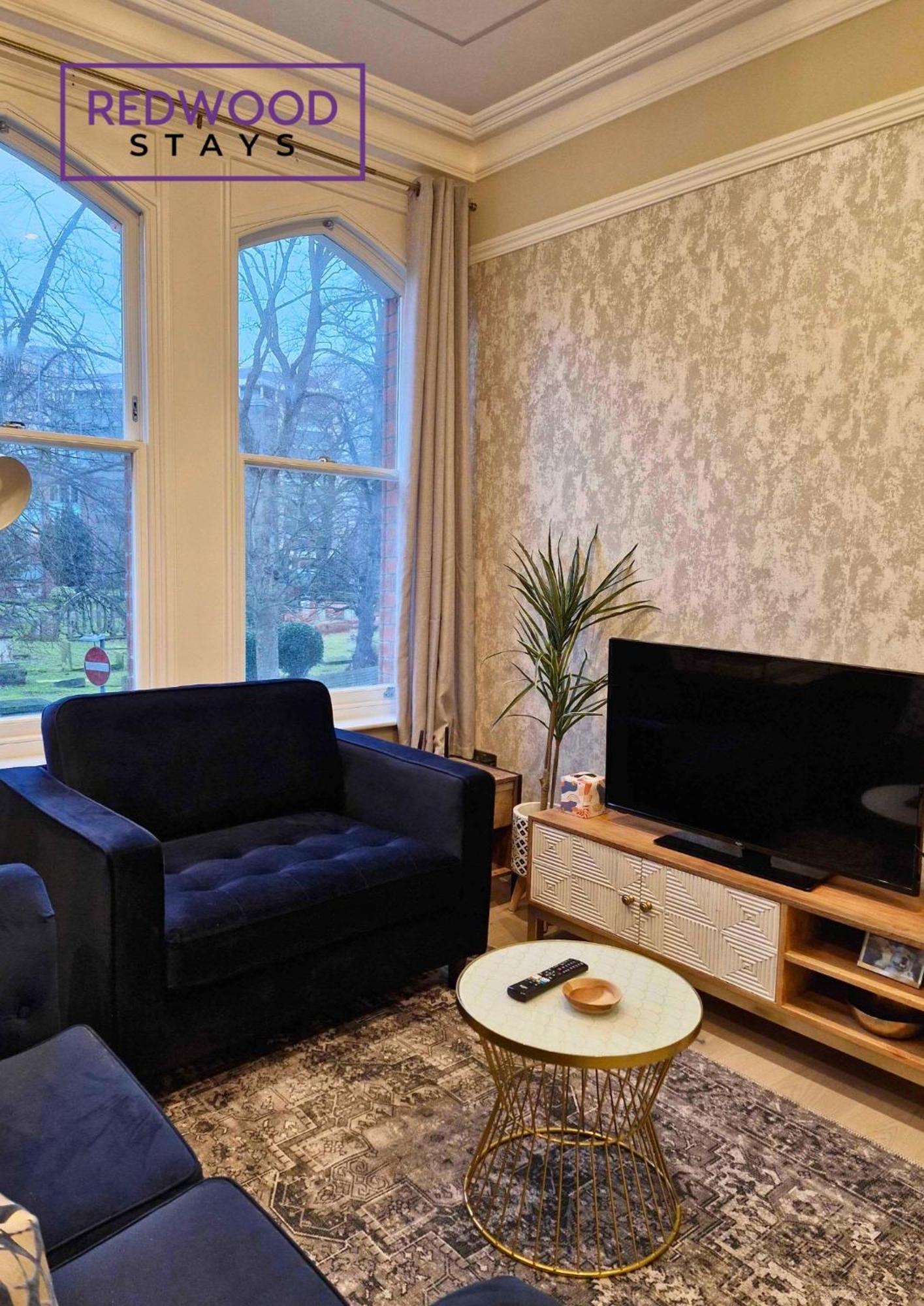 Top Quality 2 Bed 1 Bath Apartments For Contractors By Redwood Stays Reading Buitenkant foto